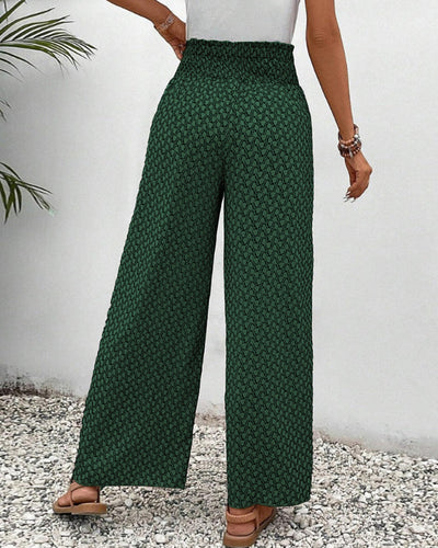 Magdalene | Bequeme Hose mit weitem Bein und Print
