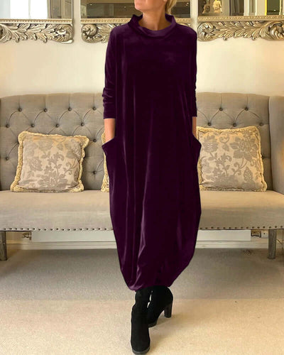 Nathalie - Wunderschönes Samtkleid