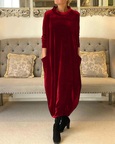 Nathalie - Wunderschönes Samtkleid