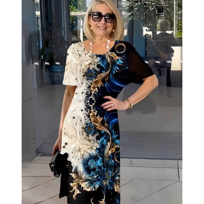 Lockeres Sommerkleid für Damen