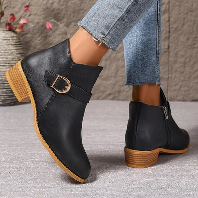 Rutschfeste orthopädische Stiefeletten für Damen