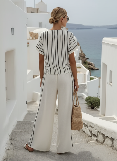 Hannah | Zweiteiliges Set mit Kreuzgürtel