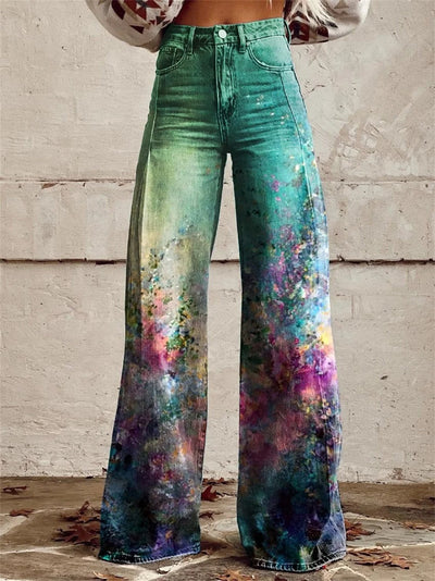 Ellie - High-Waisted Wide Leg Pants