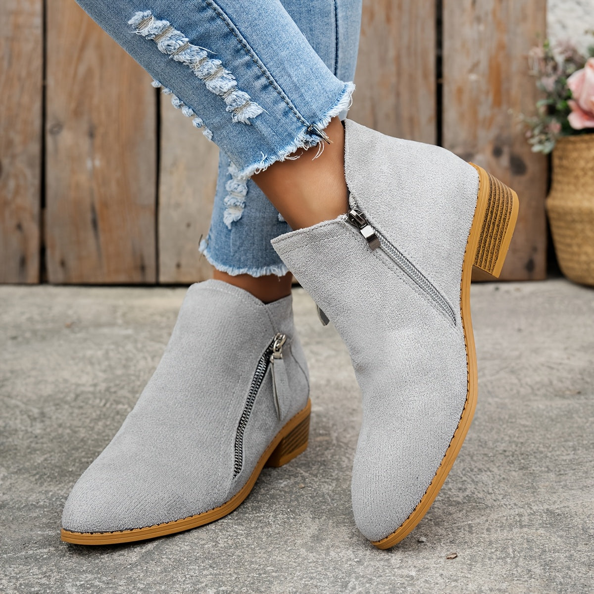 Trendige Damen Stiefeletten