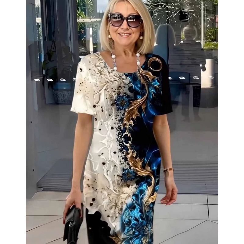 Lockeres Sommerkleid für Damen