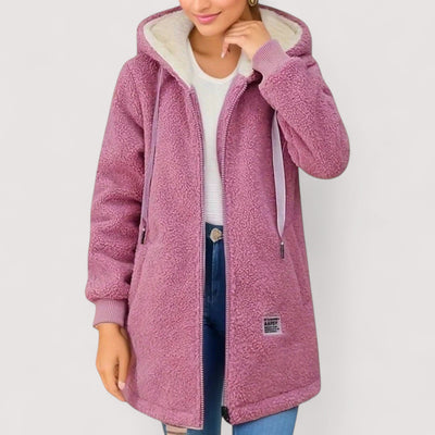 Damen Teddyjacke CozyCloud