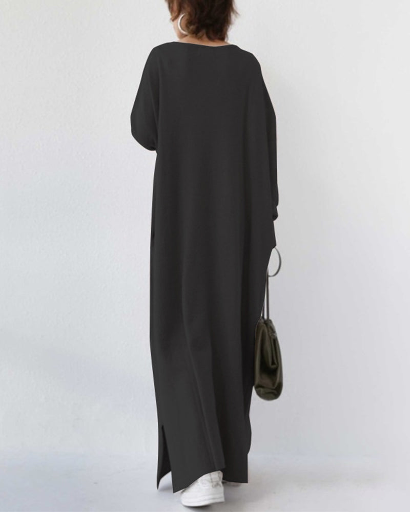 Sofia | Elegantes Winter-Maxikleid