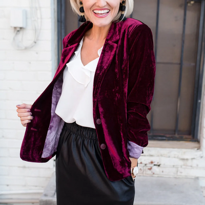 Amara | Stilvoller Langarm-Blazer