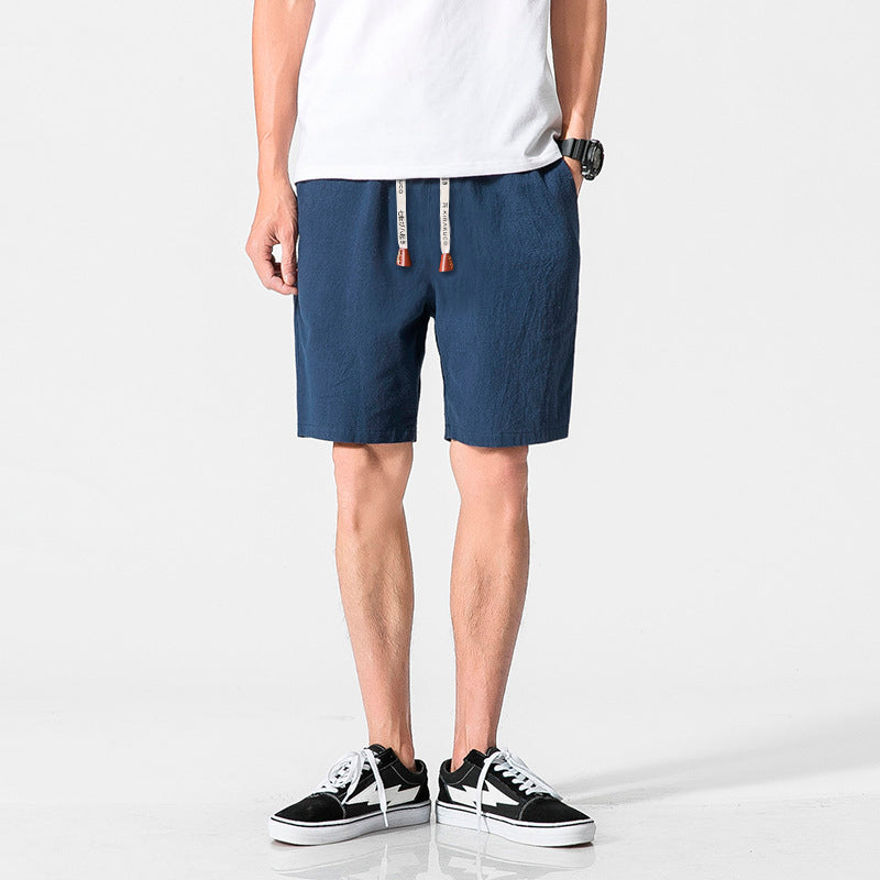 Klassische Baumwoll Shorts