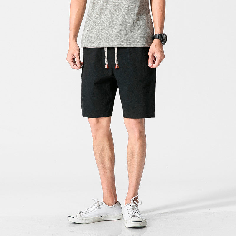 Klassische Baumwoll Shorts