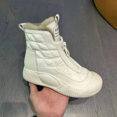 Waterproof, Warm Retro Style Snow Boots