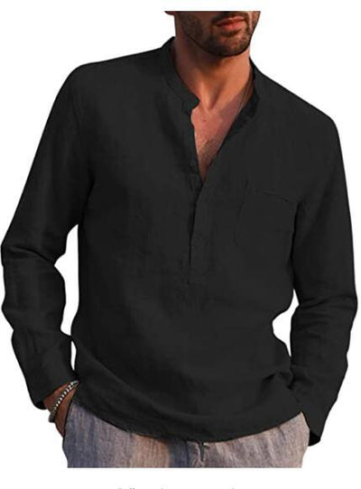Ravin | Langarmshirt mit V-Ausschnitt