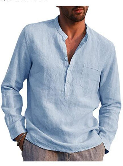 Ravin | Langarmshirt mit V-Ausschnitt