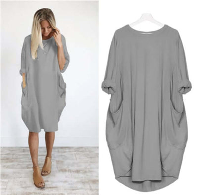 Minelotte | Komfortables Taschenkleid