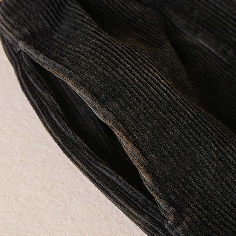 Thermofleece aus Cord Baumwolle für Damen