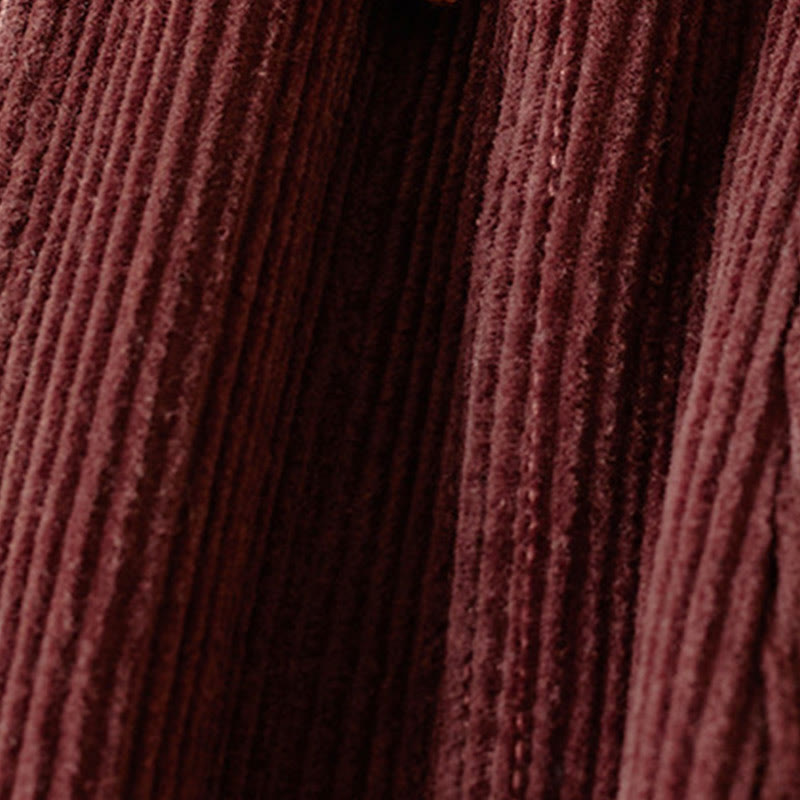 Thermofleece aus Cord Baumwolle für Damen