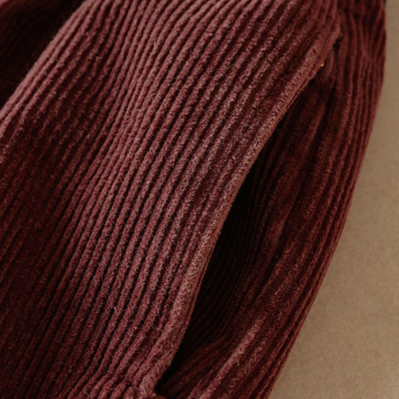 Thermofleece aus Cord Baumwolle für Damen