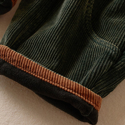 Thermofleece aus Cord Baumwolle für Damen