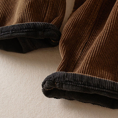 Thermofleece aus Cord Baumwolle für Damen