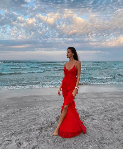 Zara - Elegantes Rüschenkleid