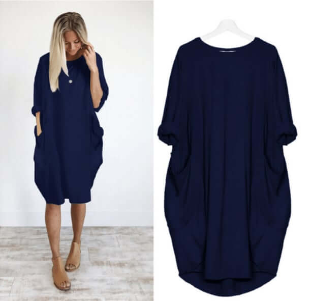 Minelotte | Komfortables Taschenkleid
