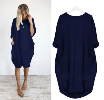 Minelotte | Komfortables Taschenkleid