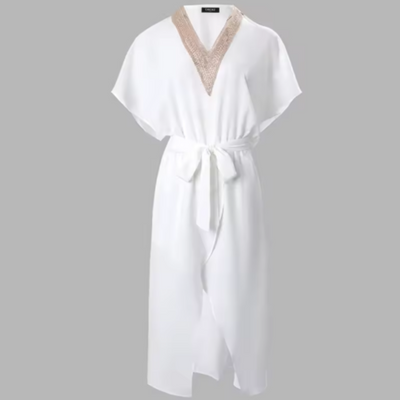 Stilvolles weißes Kleid