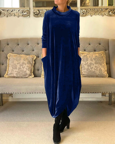 Nathalie - Wunderschönes Samtkleid