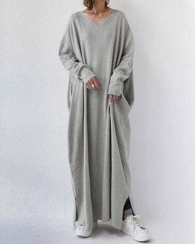Sofia | Elegantes Winter-Maxikleid