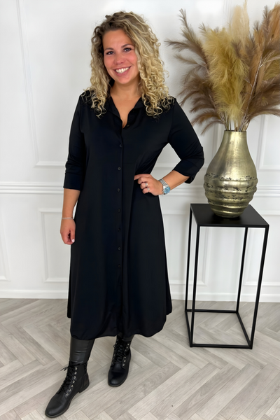 Olivia | Maxi-Hemdkleid aus knitterfreier Seide