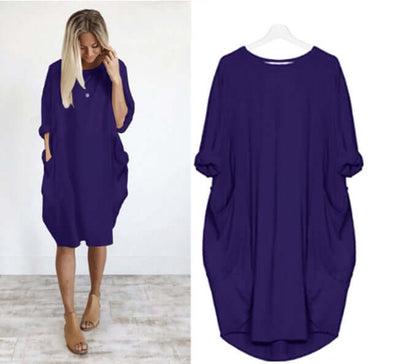 Minelotte | Komfortables Taschenkleid