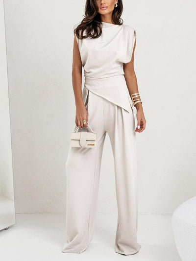 Sarah | Stilvolles ärmelloses Set