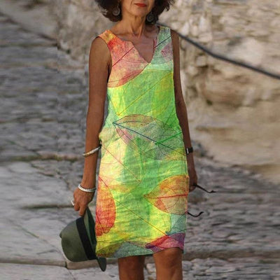 Sofia | Stilvolles Kleid in leuchtenden Farben