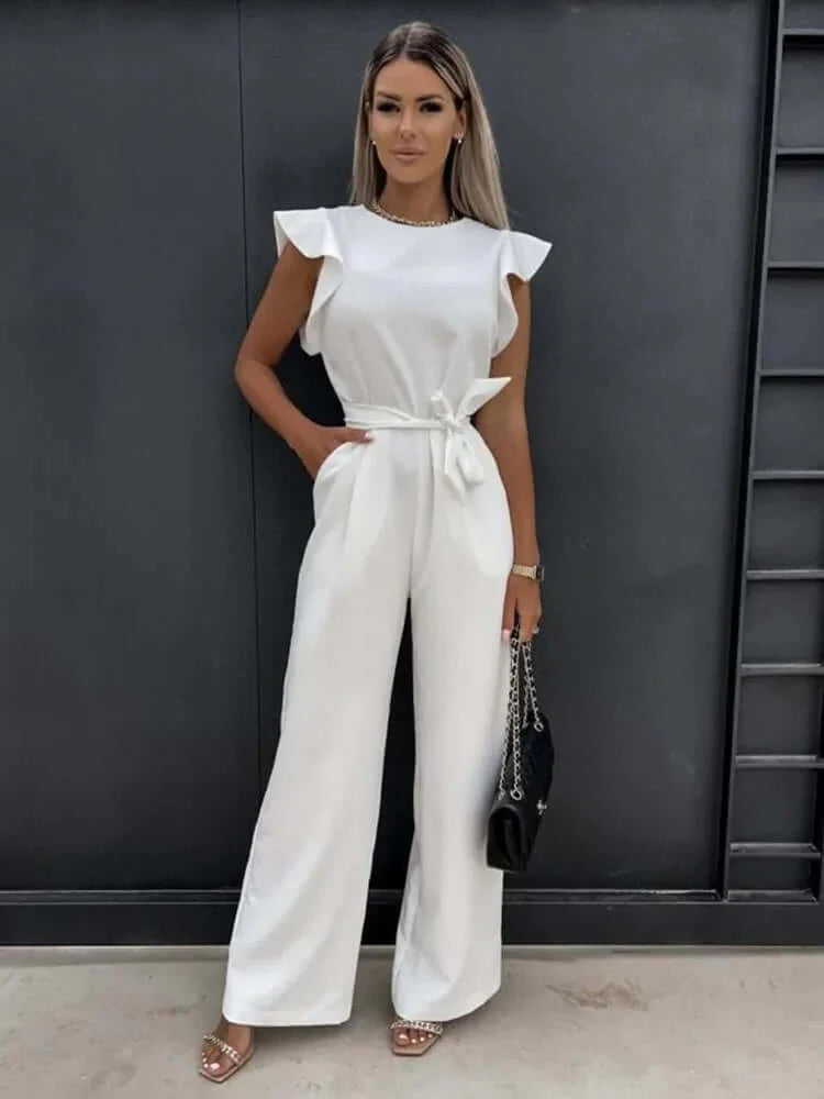 Frieda | Schicker Rüschen-Jumpsuit