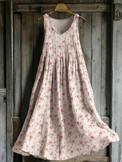 Éléonore – Kleid mit Blumenmuster