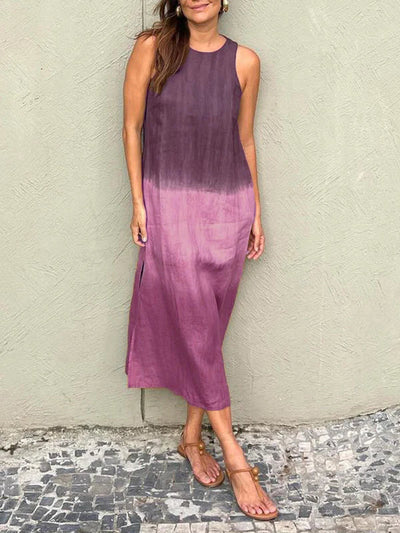 Aurelia | Elegantes Kleid mit natürlichem Print