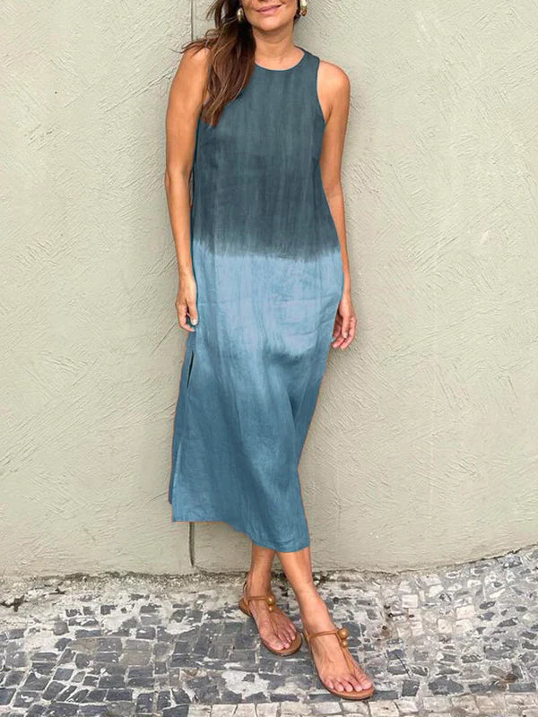 Aurelia | Elegantes Kleid mit natürlichem Print