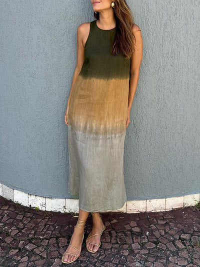 Aurelia | Elegantes Kleid mit natürlichem Print