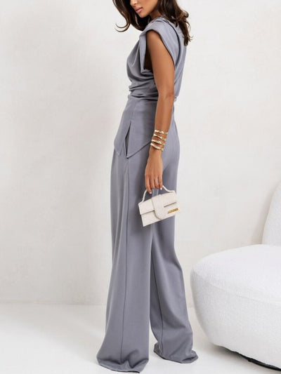 Sarah | Stilvolles ärmelloses Set