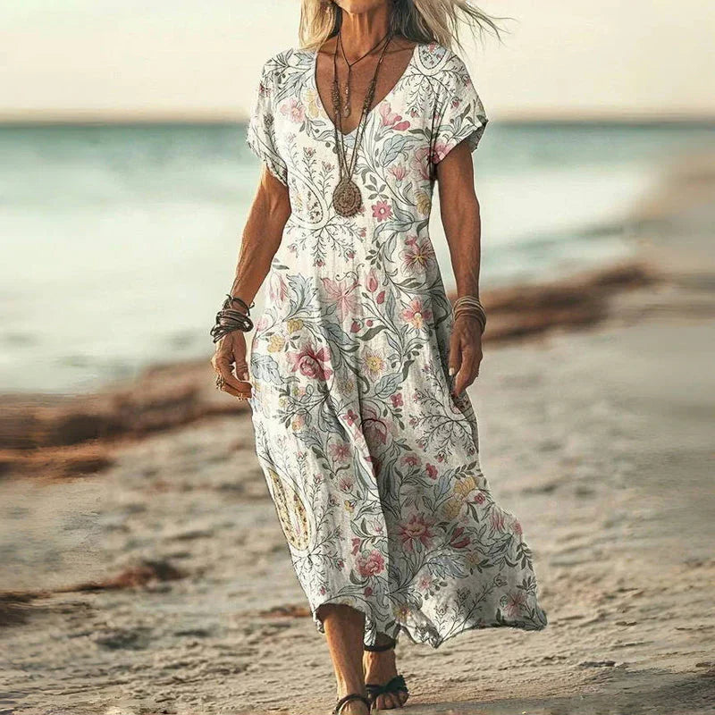 Piera | Kleid mit Farbverlaufsanhänger