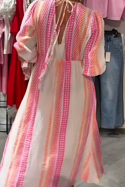 Anna | Luftiges Sommerkleid aus Leinen