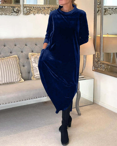 Nathalie - Wunderschönes Samtkleid