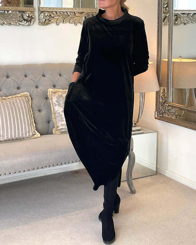 Nathalie - Wunderschönes Samtkleid