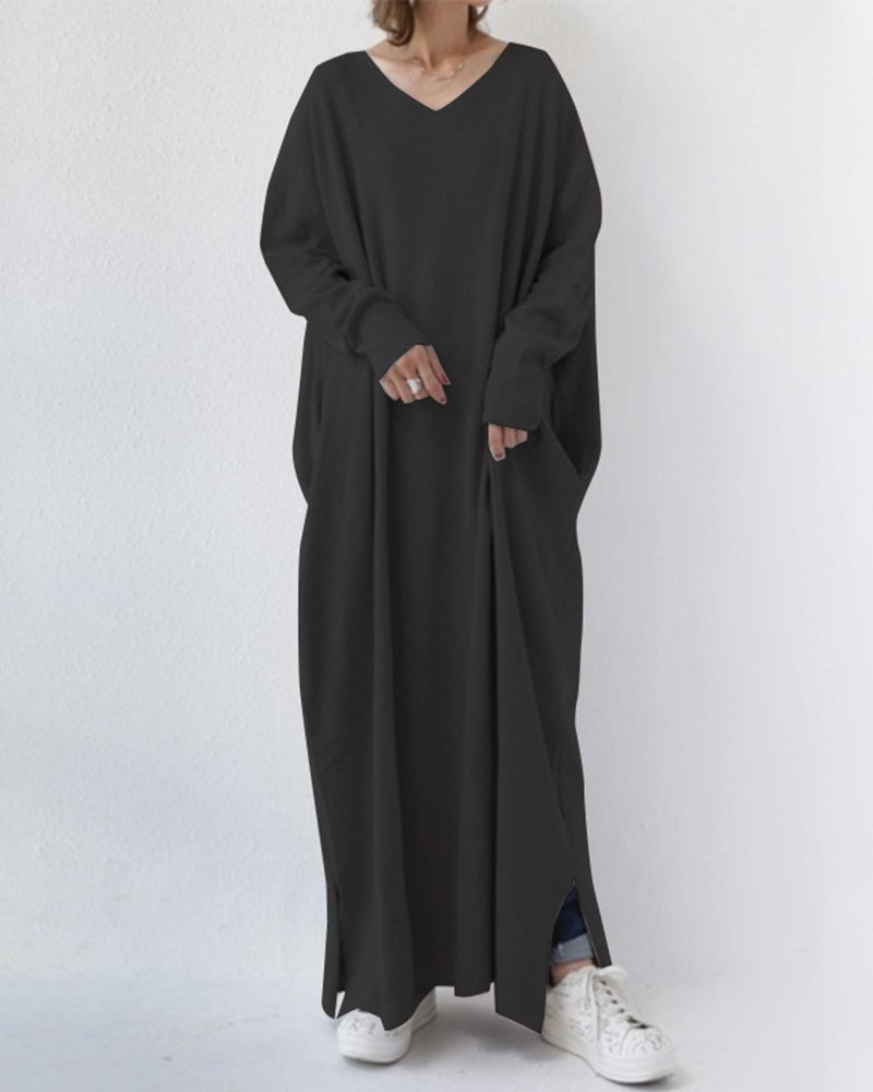 Sofia | Elegantes Winter-Maxikleid