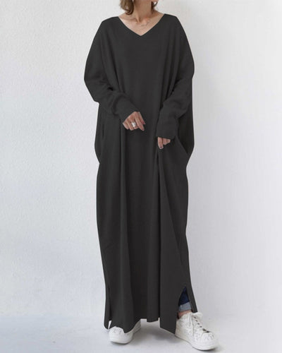 Sofia | Elegantes Winter-Maxikleid