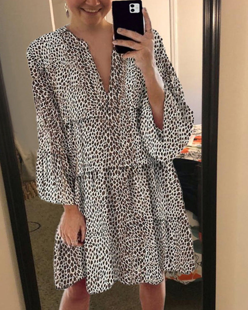 Rhea | Schickes Leopardenkleid