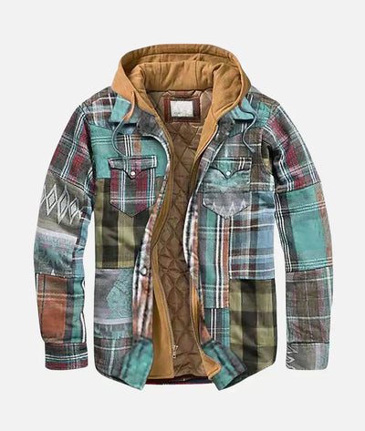 Gabriel | Patchwork Check Jacket