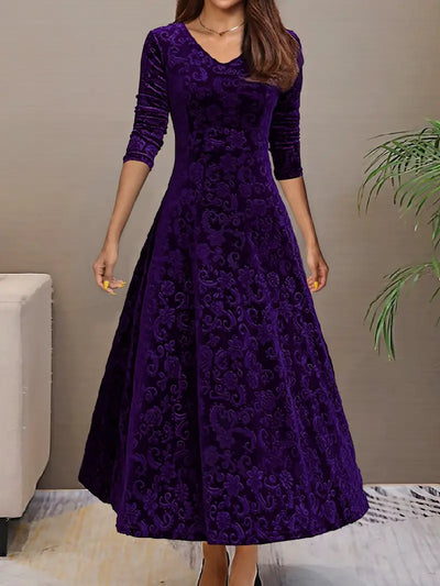 Yvonne | Stilvolles Blumenkleid