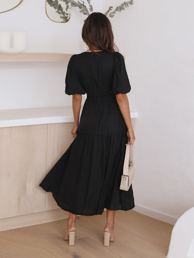 Anneliese | Vintage Rüschen-Midikleid