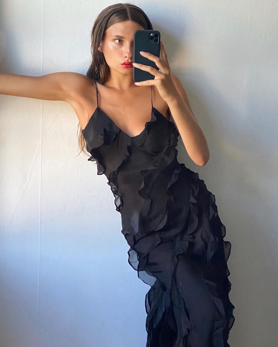 Zara - Elegantes Rüschenkleid